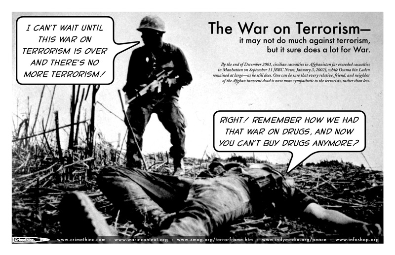 Photo recto de ‘The War on Terrorism’