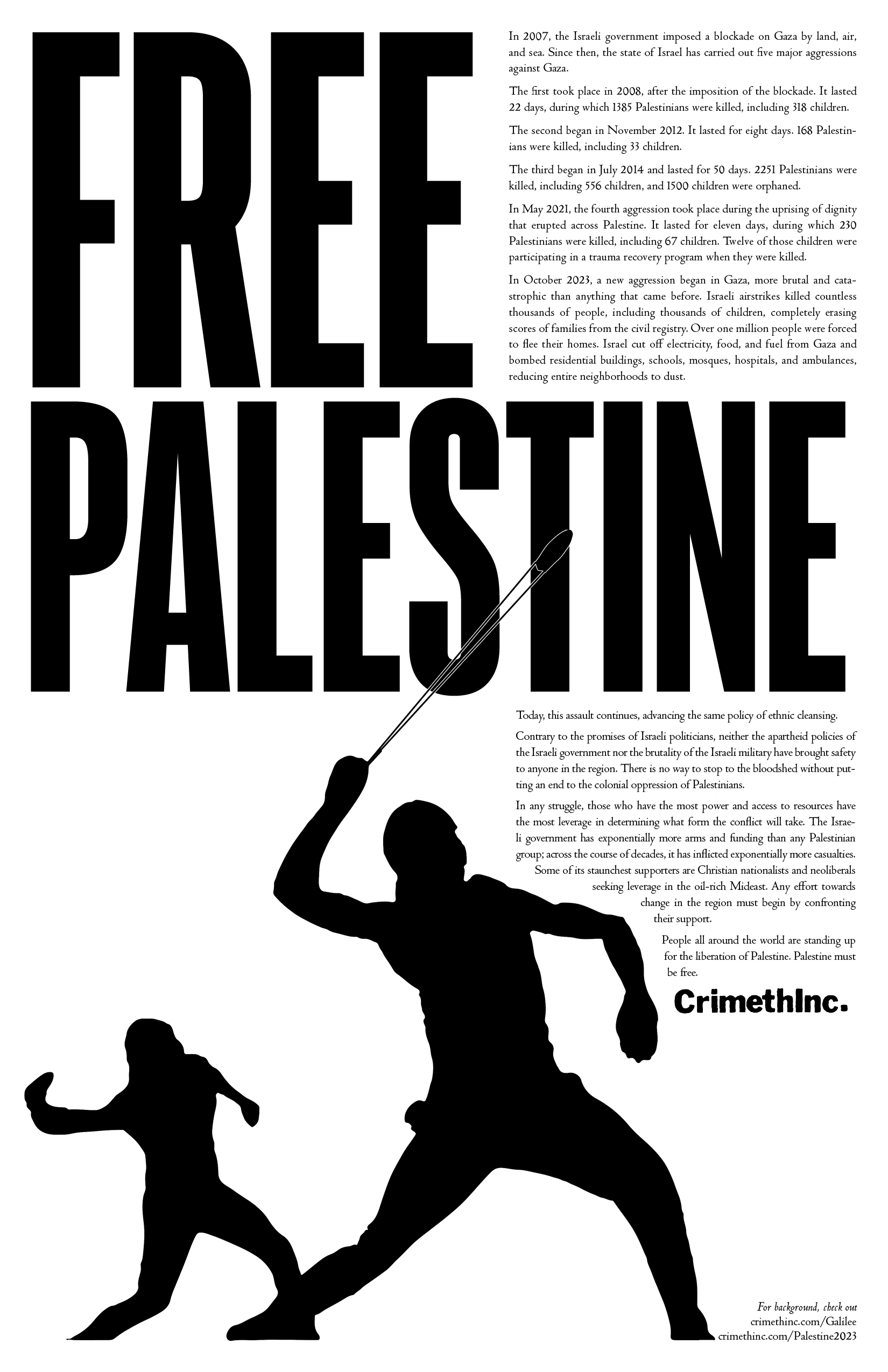 Photo recto de ‘Free Palestine’