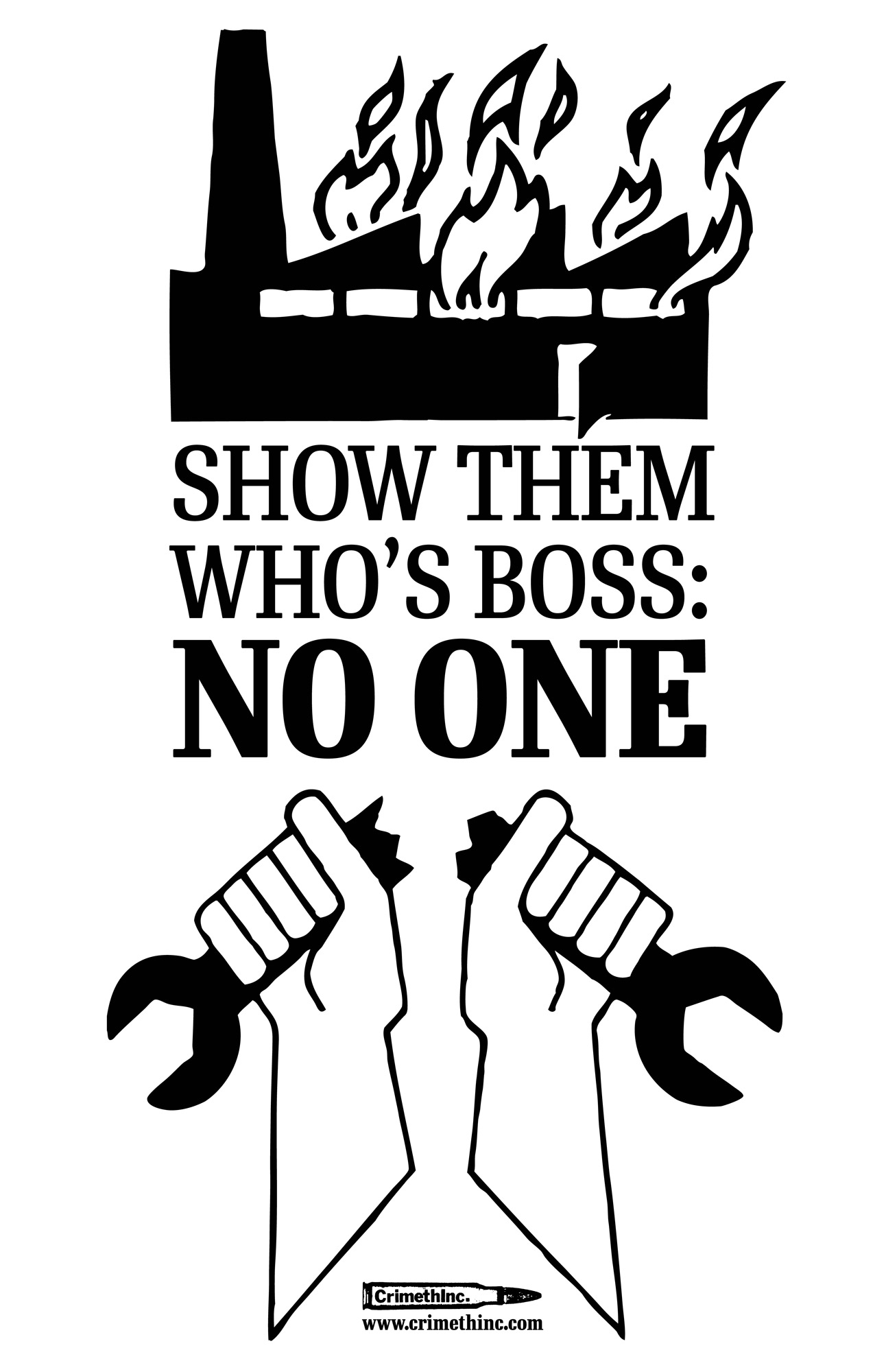 Photo recto de ‘Show Them Who's Boss: No One’