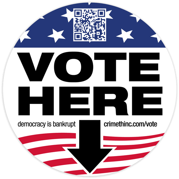 Photo recto de ‘Vote Here’