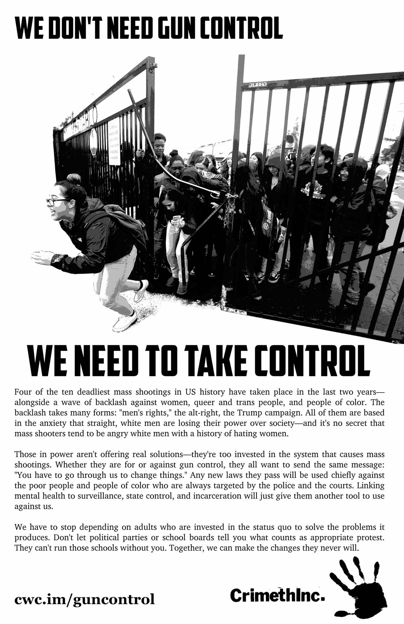 Photo recto de ‘We Don't Need Gun Control’